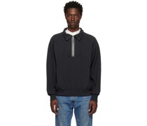 Black Zip Sweatshirt