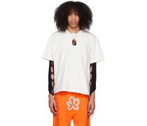White Asymmetric T-Shirt