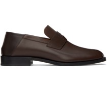 Brown Tabi Loafers