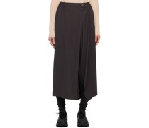 Gray Basic Trousers