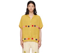 Yellow Appliqué Shirt