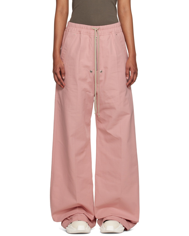DRKSHDW by Rick Owens Damen Pink Geth Belas Trousers