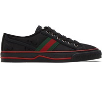 Black Off The Grid ' Tennis 1977' Low-Top Sneakers