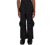 Black Gocar Cargo Pants