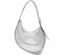 Silver Small Spiral Curve 02 Bag