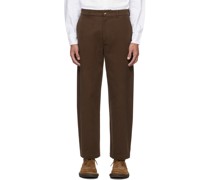 Brown Balloon Trousers