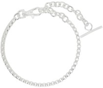 SSENSE Exclusive Silver Aris Boxer Chain Necklace