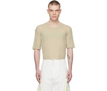 Beige Serafino T-Shirt