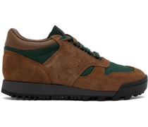 Brown & Green Rainier Low Sneakers