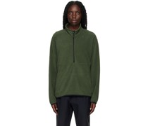 Green Half-Zip Sweater