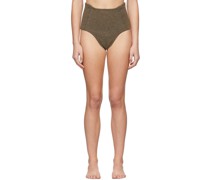Brown Organic Cashmere Ajaccio Briefs