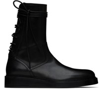 Black Victor Boots