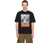 Black 'Heron' T-Shirt