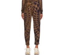 Khaki Tie Dye Easy Lounge Pants