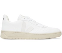 White V-10 Sneakers