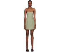 Green Adrien Minidress
