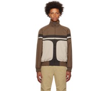 Brown Intellectual Track Jacket