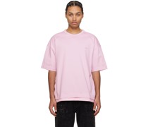 Pink Side Zip T-Shirt