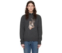 Gray Chamois Crewneck