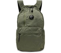Green Nylon B Backpack