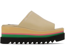 Tan Sneak-Elyse Sandals