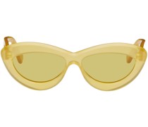 Yellow Cateye Sunglasses