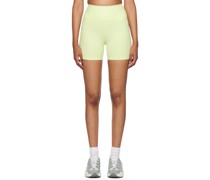 Green High-Rise Shorts