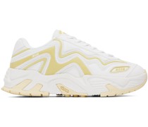 White Vortex Sneakers