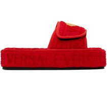 Red Allover Slippers