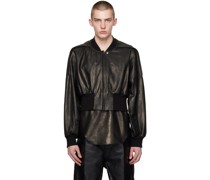 Black Flight Leather Jacket