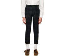 Black & Khaki Ivy Trousers