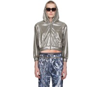 Silver Chain Link Track Jacket