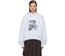 Gray New Teddy Hoodie