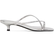 SSENSE Exclusive Silver Rue Heeled Sandals