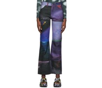 Purple Let The Sea Resound And All That Is In It: Part 2 (Hippocampus) Jeans