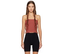Red Convertible Tube Top