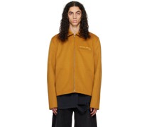 Brown Felted Jacket