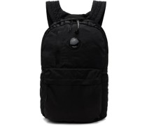Black Nylon B Backpack