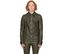 Green Leather Jacket
