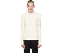 Off-White Cutout Sweater