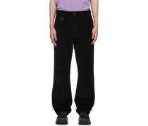 SSENSE Exclusive Black Cotton Trousers