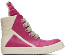 Pink Geobasket Sneakers