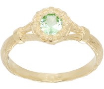 Gold Mini Bound Willow Ring