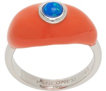 SSENSE Exclusive Silver Lava Ring