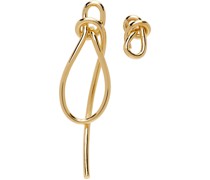Gold Thread Earrings