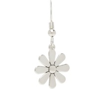 Silver Flower Single Earring