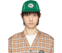 Green Lacoste Edition Flat Cap