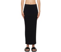 Black Sophie Midi Skirt