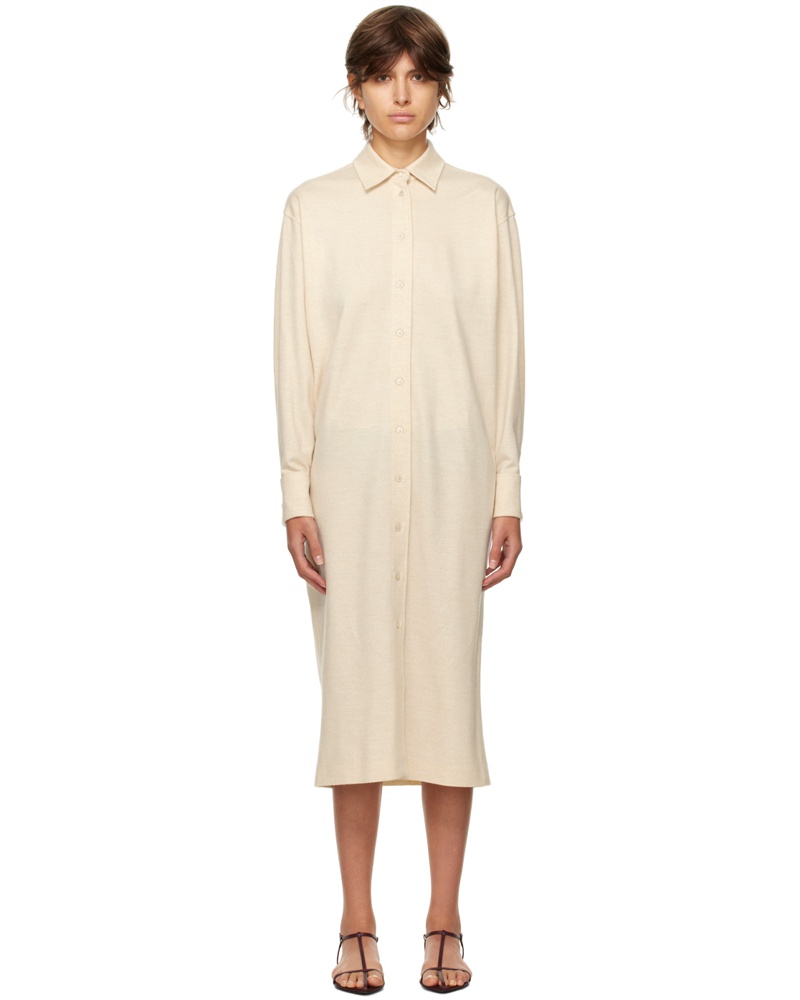 Max Mara Damen Beige Torino Maxi Dress