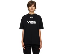 Black Yes/No T-Shirt